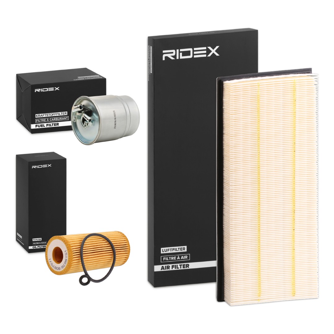 RIDEX 4055F8287 Service kit & filter set MERCEDES-BENZ B-Class 2008 price
