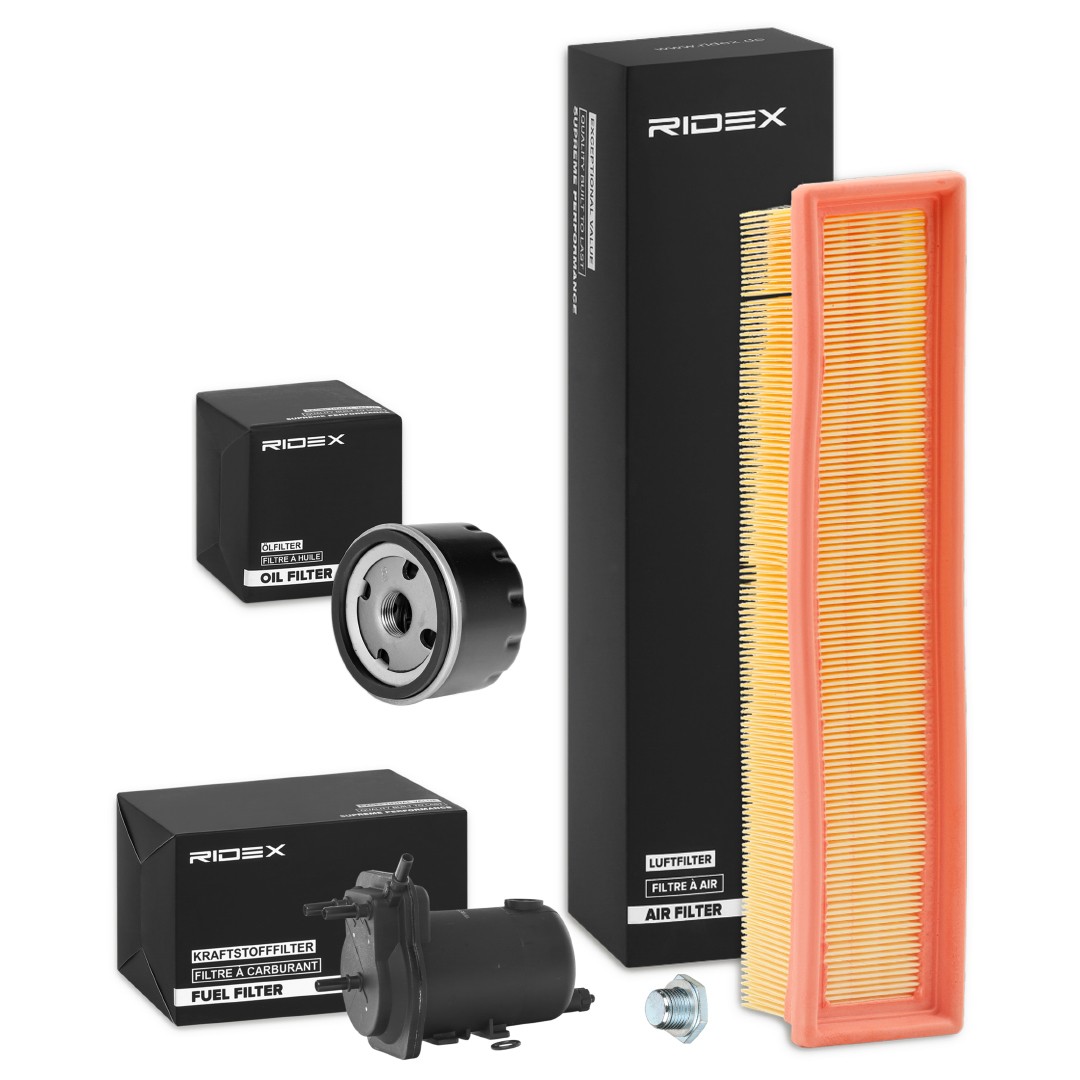 RIDEX 4055F11032 Service kit & filter set NISSAN ALMERA price