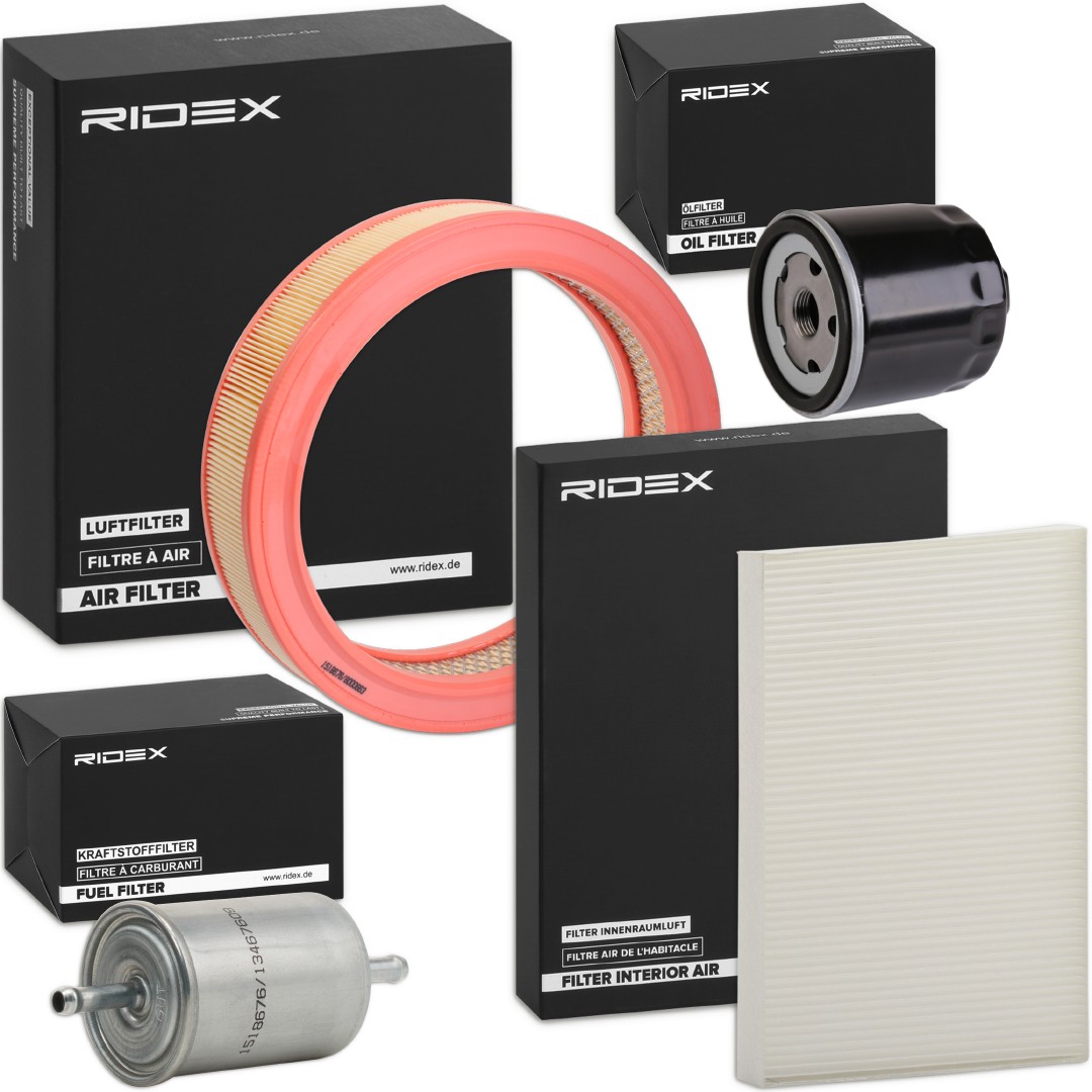 RIDEX Service kit & filter set Polo 6n1 new 4055F11752