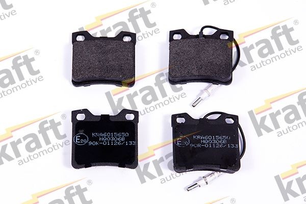 Original 6015650 KRAFT Brake pad kit DACIA