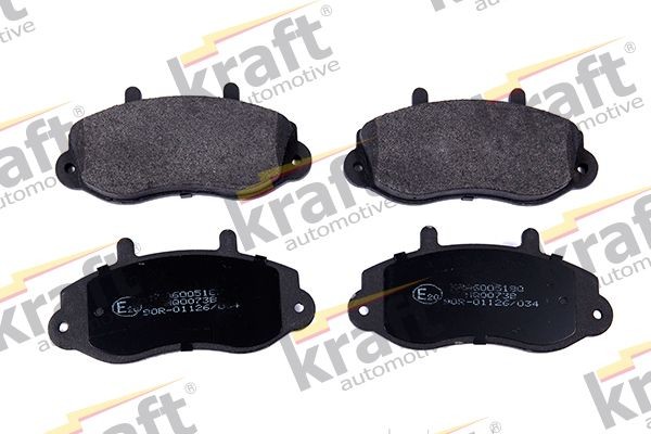 KRAFT 6005180 Renault TRAFIC 2013 Disk brake pads