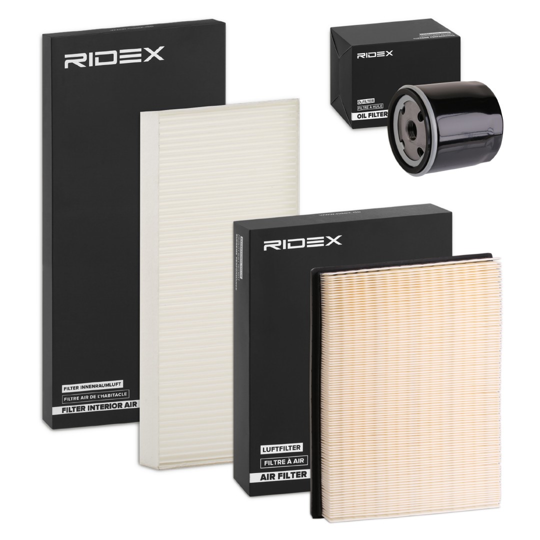 RIDEX 4055F19841 Service kit & filter set OPEL VECTRA 2001 price