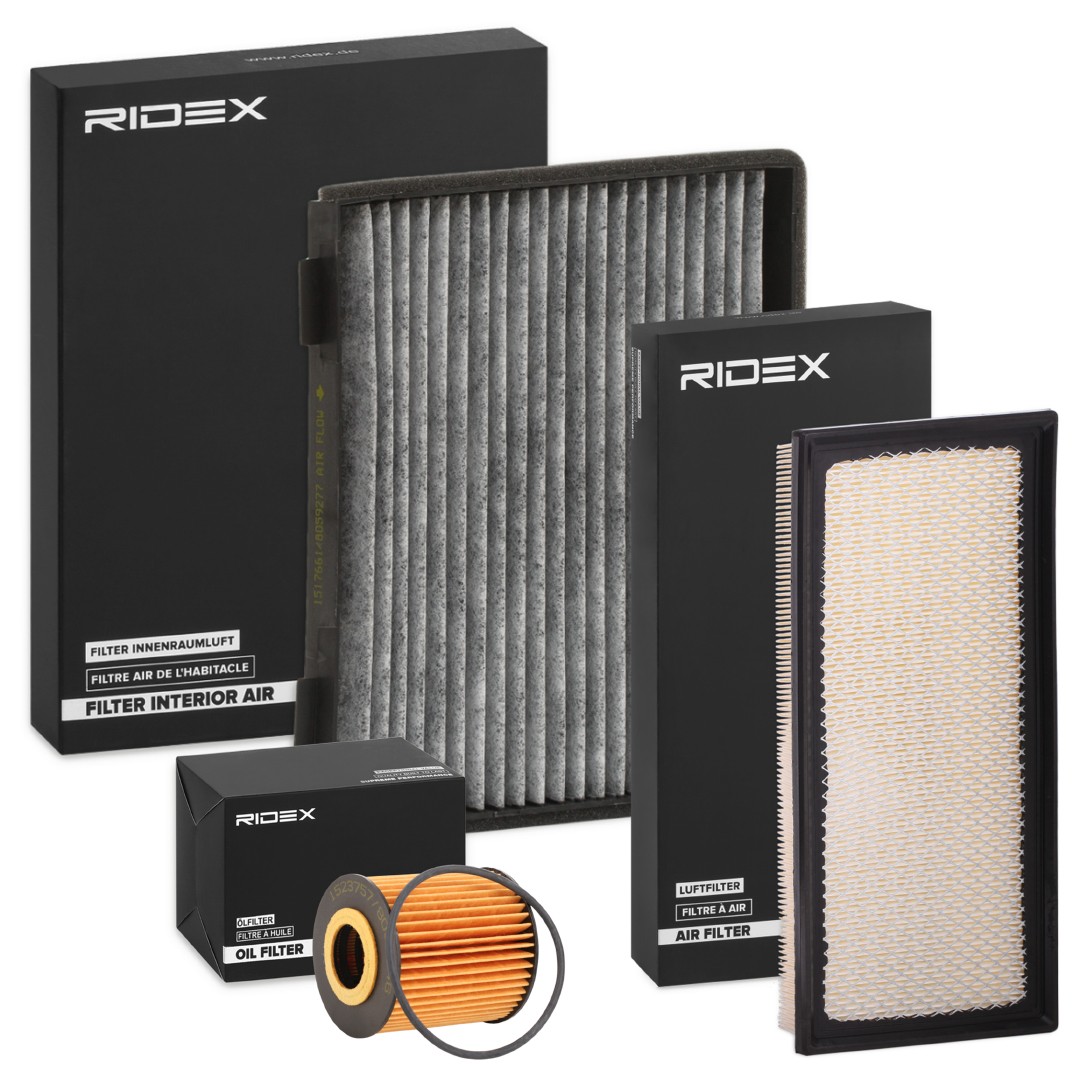RIDEX 4055F19870 Service kit & filter set VOLVO V40 Estate 2012 price