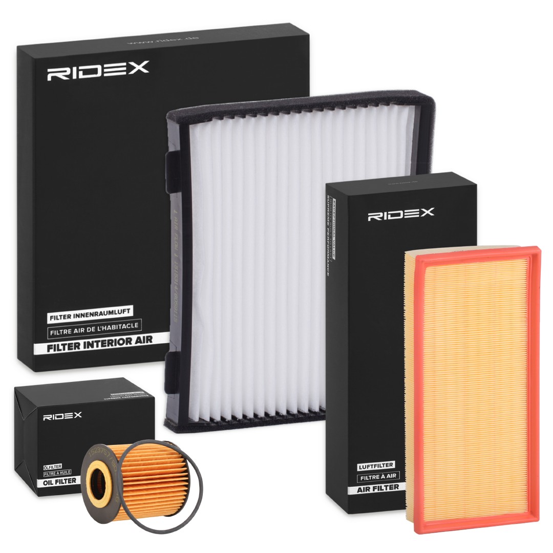 RIDEX 4055F19874 Service kit & filter set VOLVO V40 Estate 2013 price