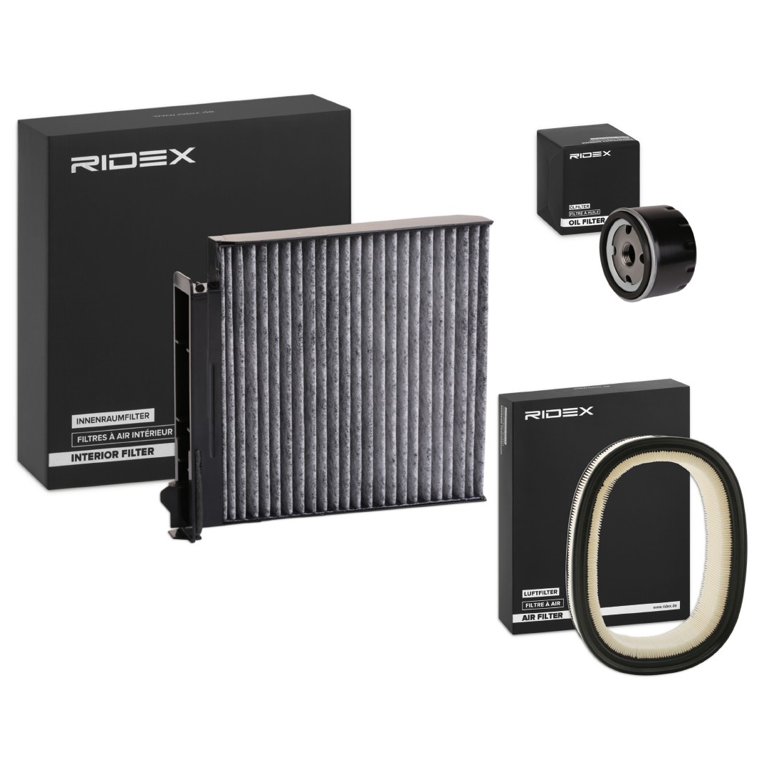 RIDEX 4055F20072 Service kit & filter set DACIA JOGGER in original quality
