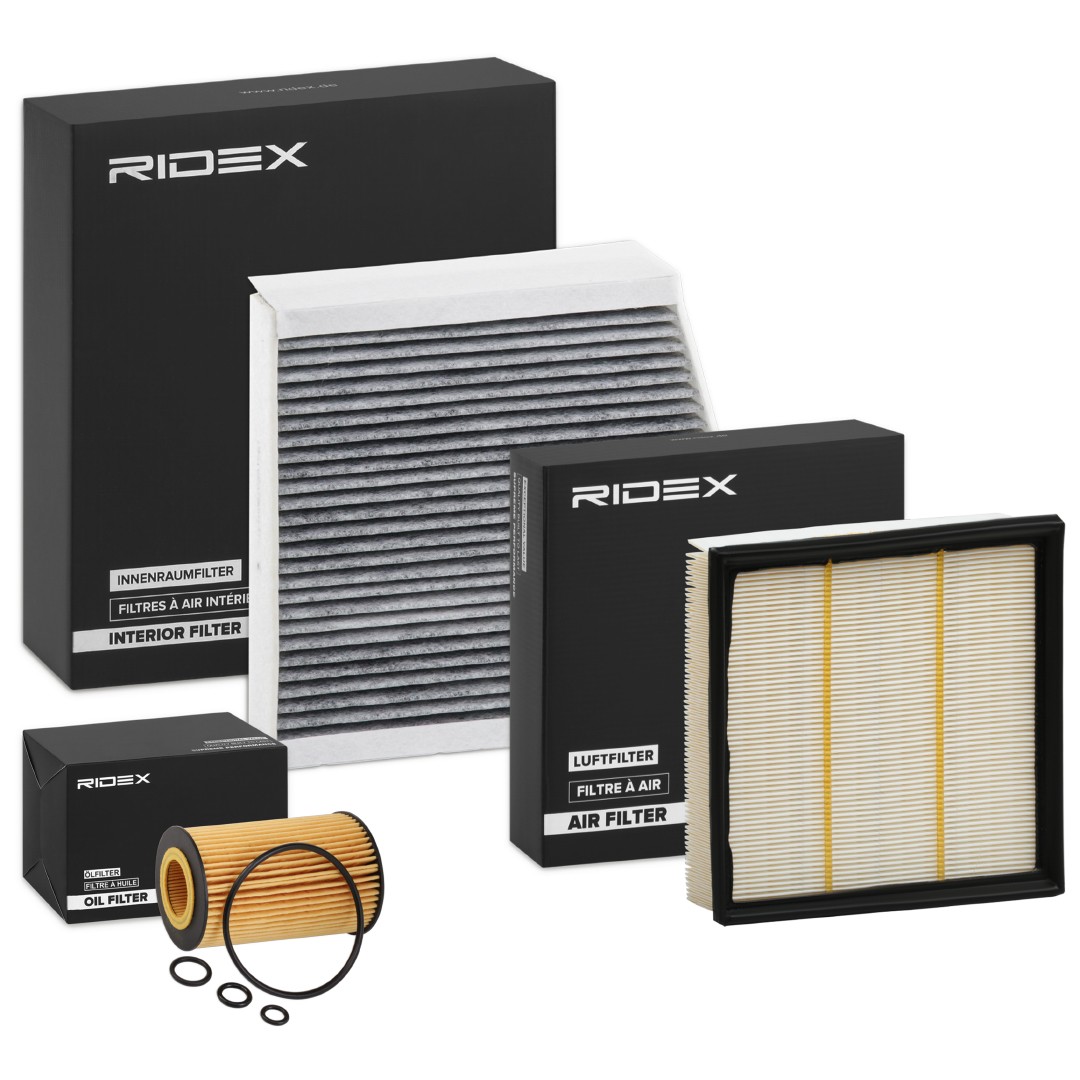 RIDEX 4055F20347 Service kit & filter set MERCEDES-BENZ B-Class 2011 price