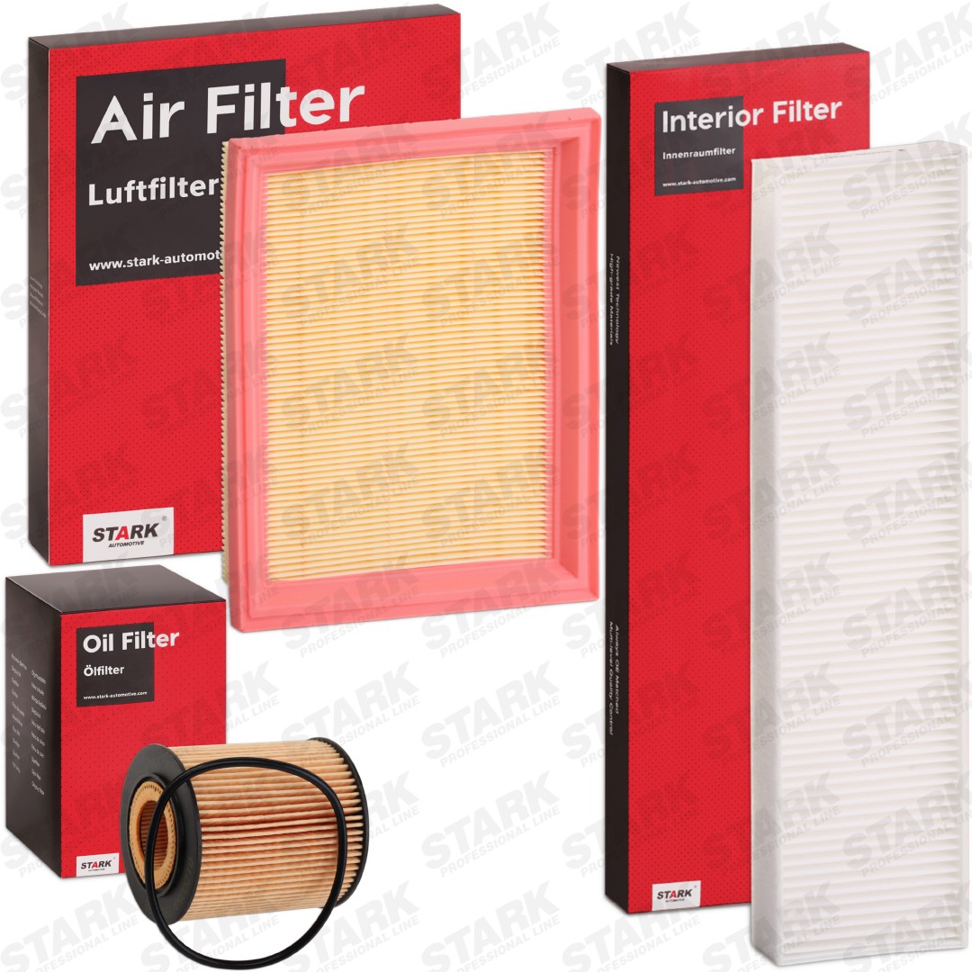 STARK SKFS-188100376 Filter kit with gaskets/seals, Filter Insert, Pollen Filter