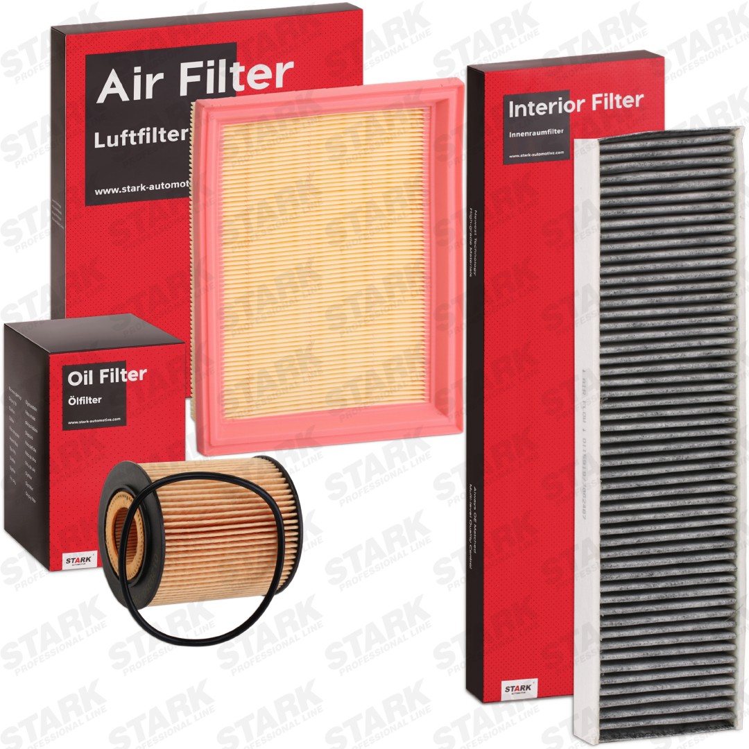 STARK with gaskets/seals, Filter Insert, Activated Carbon Filter Filter set SKFS-188100377 buy