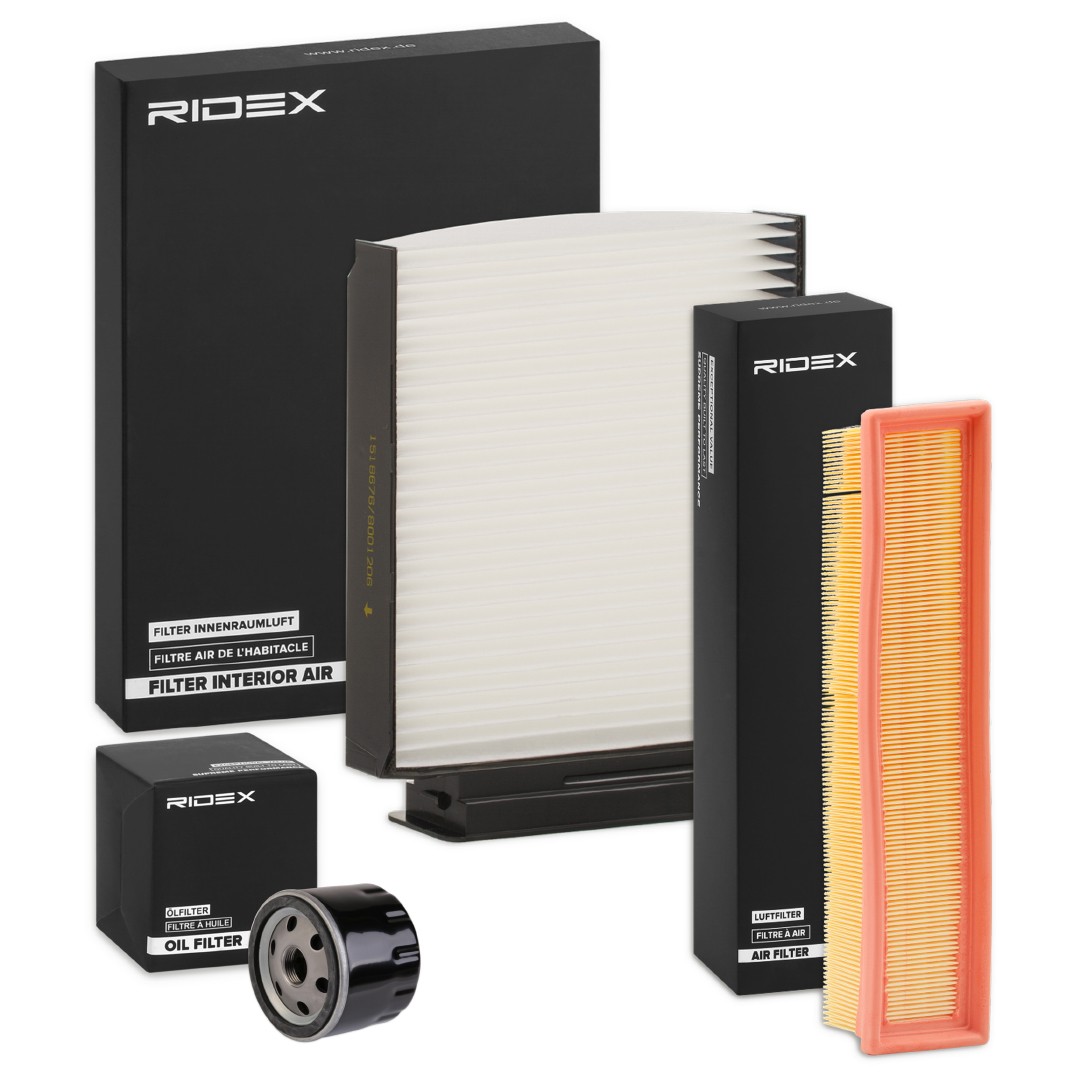 RIDEX 4055F20542 Service kit & filter set DACIA JOGGER price