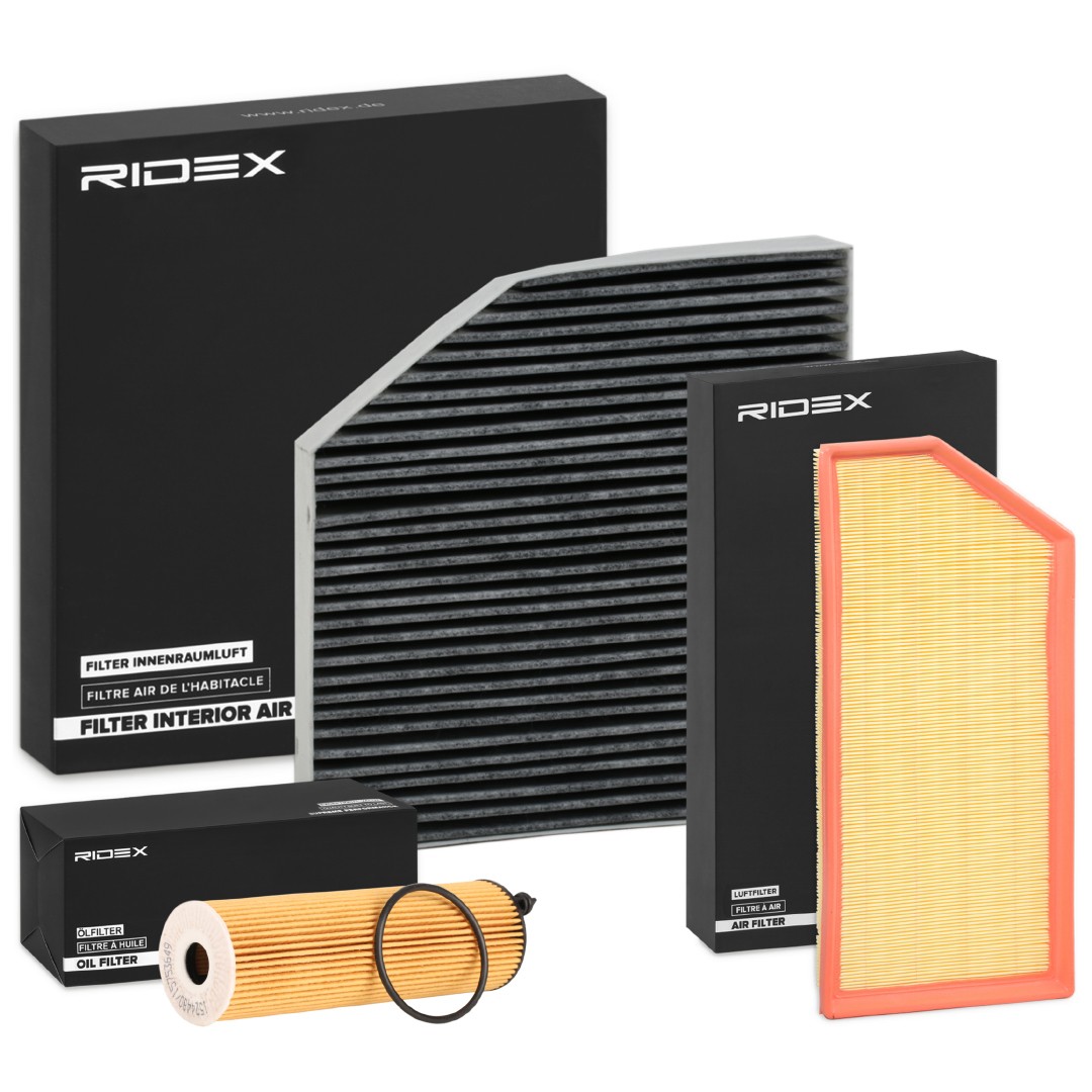 original W205 Service kit & filter set RIDEX 4055F20577