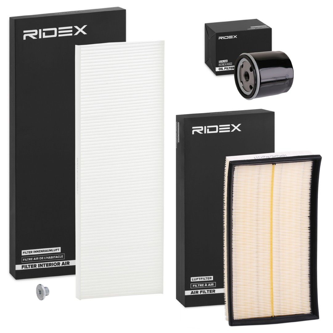 RIDEX 4055F21336 Service kit & filter set OPEL VECTRA 2000 price