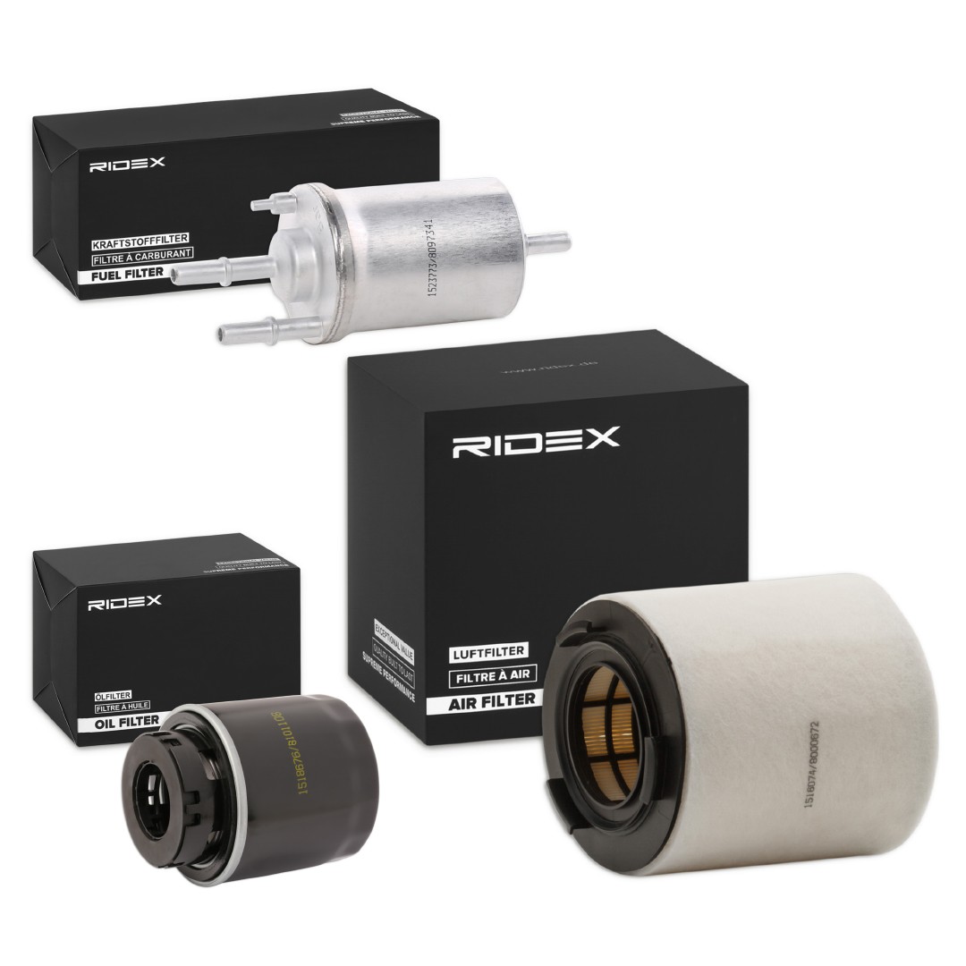 RIDEX 4055F23024 Service kit & filter set Polo 6R