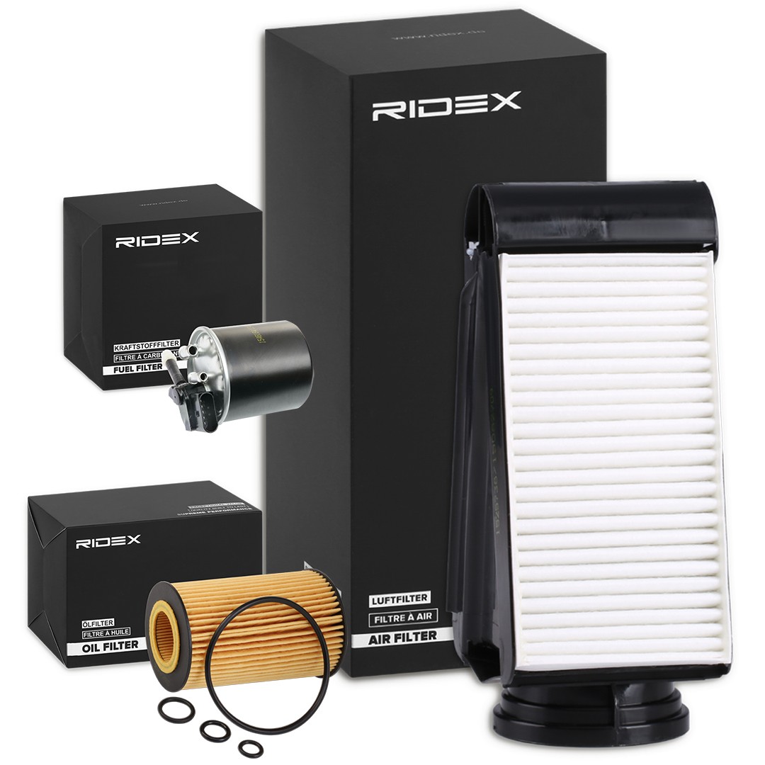 RIDEX Service kit & filter set MERCEDES-BENZ C-Class T-modell (S205) new 4055F23404