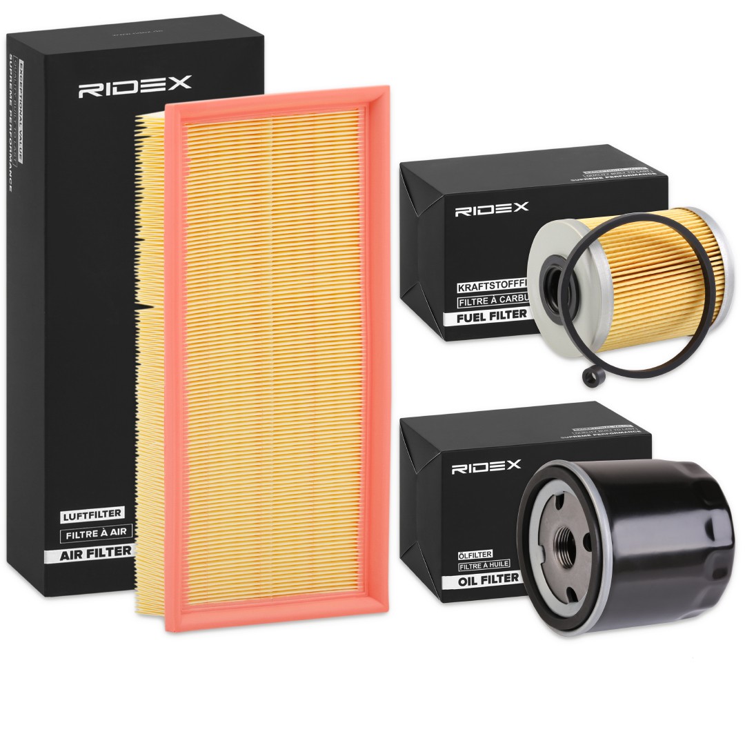 RIDEX 4055F23519 Service kit & filter set VOLVO V40 Estate 2012 price