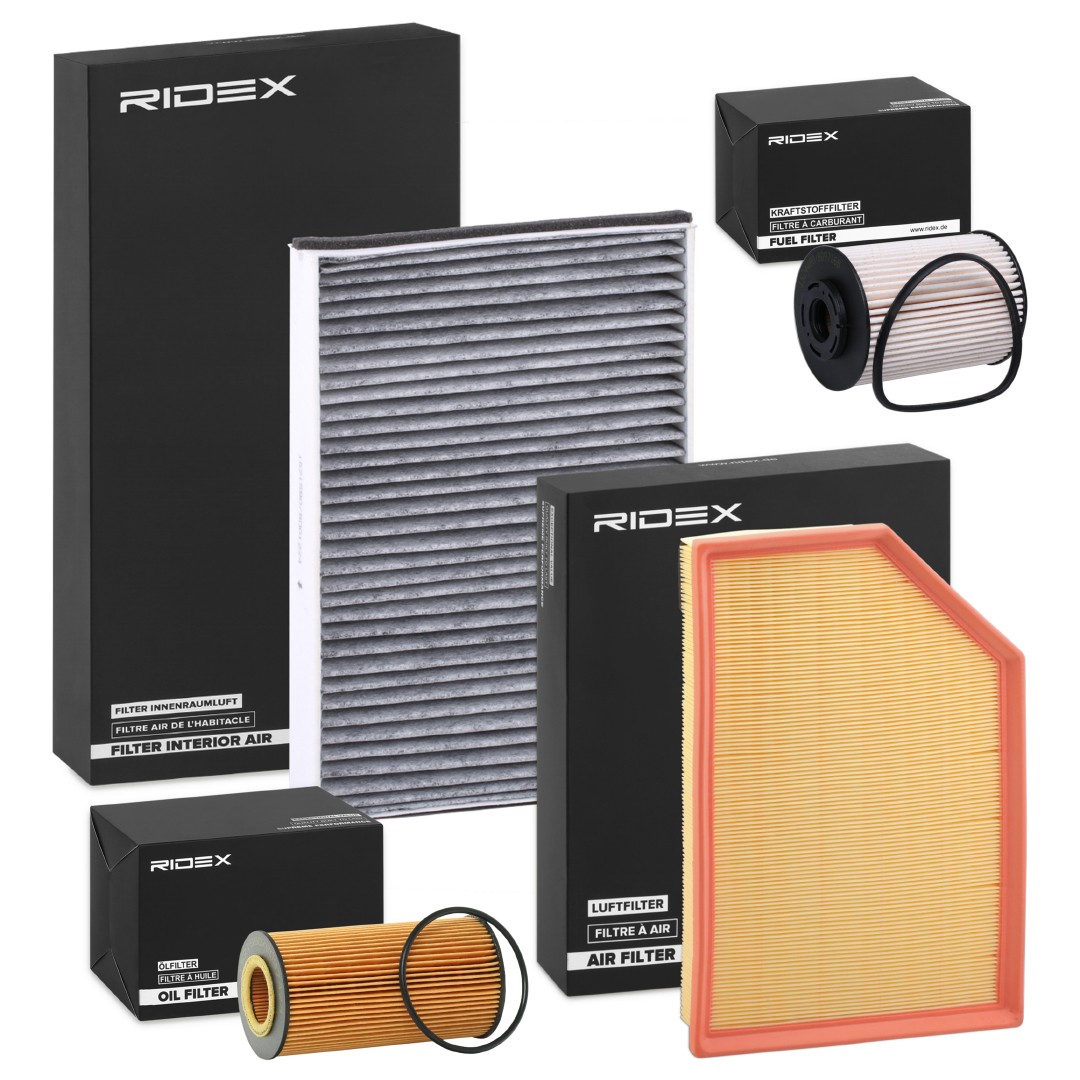 RIDEX 4055F25736 Service kit & filter set VOLVO V70 2007 price