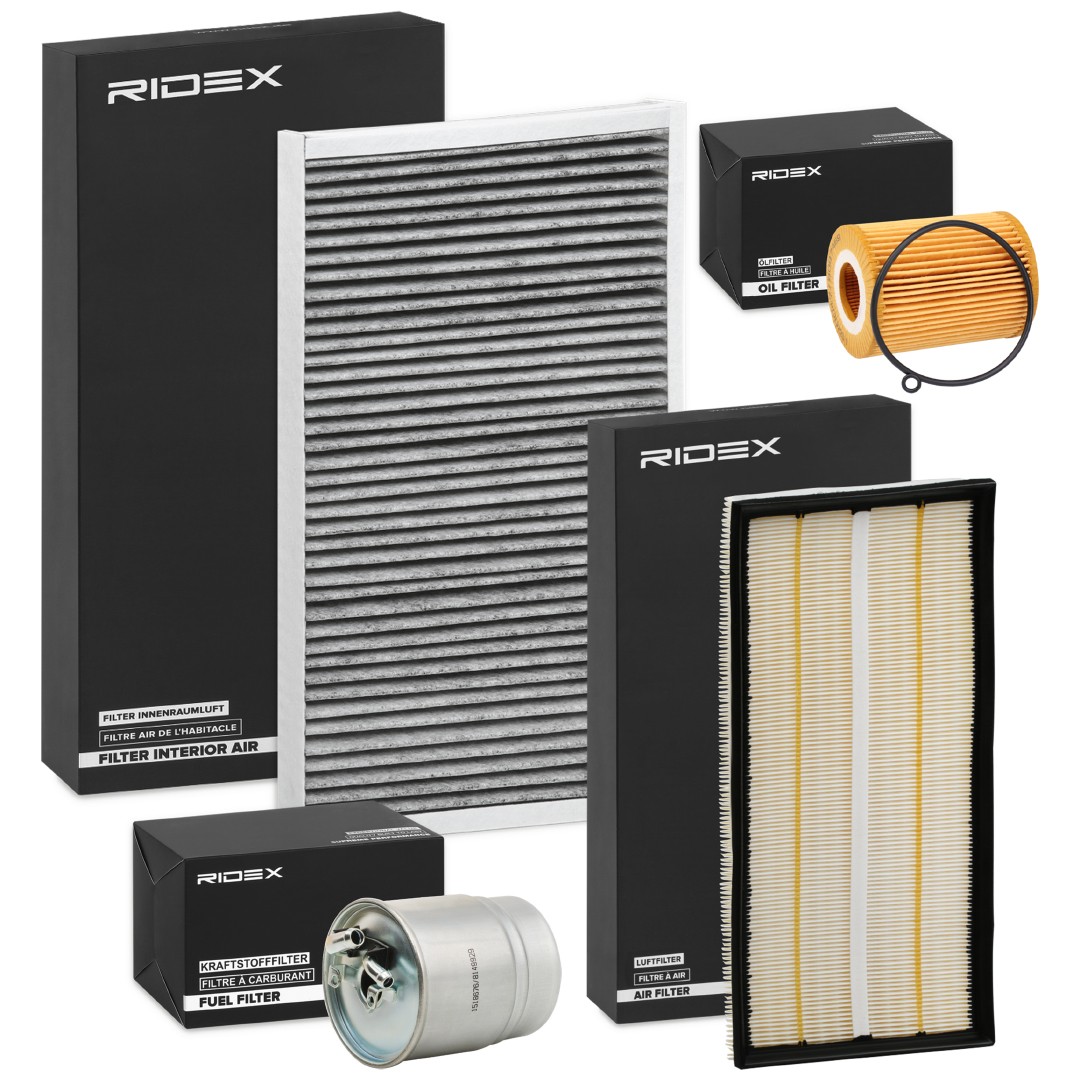 RIDEX 4055F27070 Service kit & filter set MERCEDES-BENZ VITO 2014 price