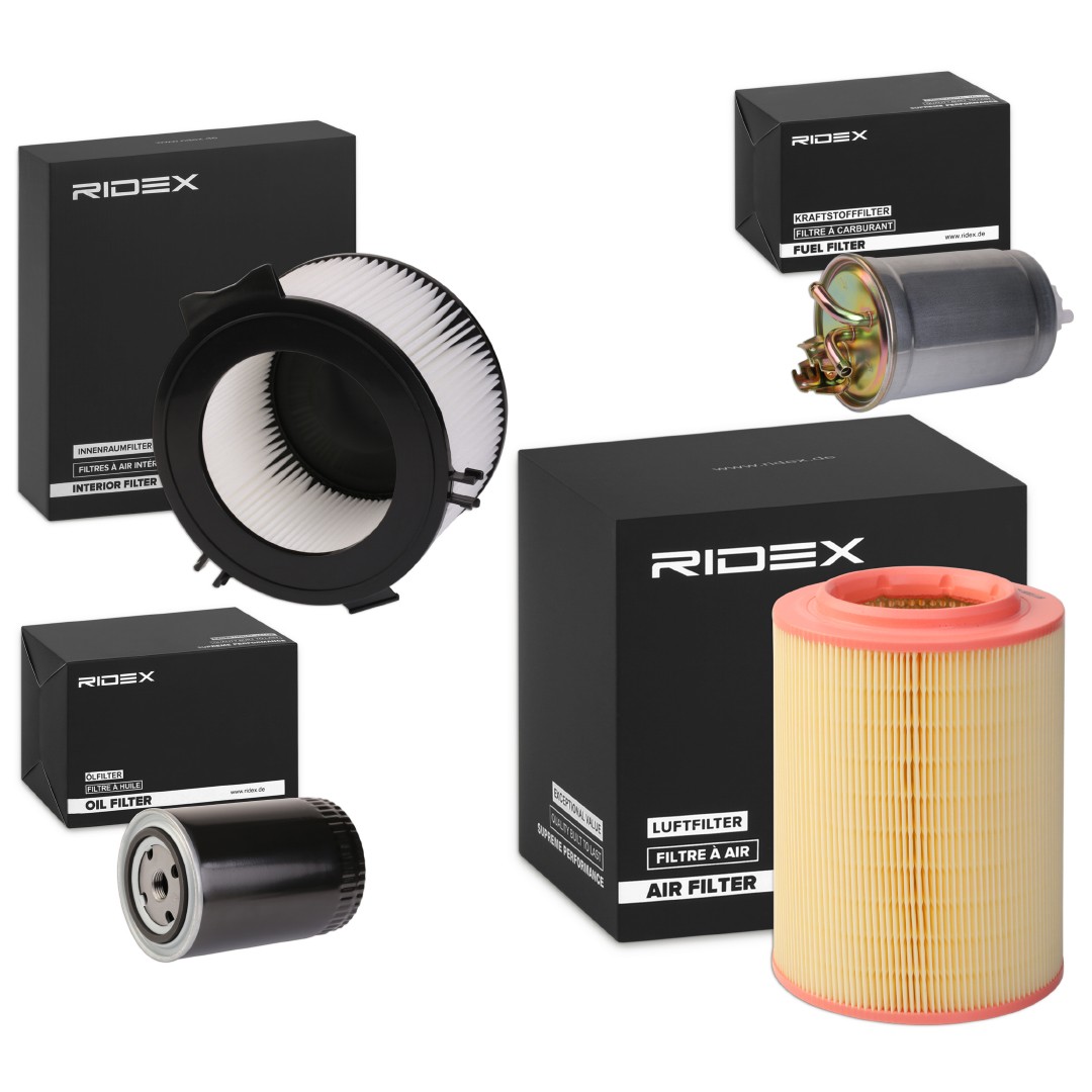 RIDEX 4055F27856 Service kit & filter set VW TRANSPORTER 2014 price