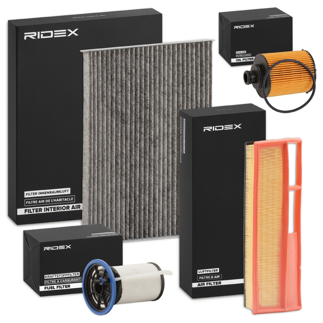 RIDEX 4055F28075 Service kit & filter set ALFA ROMEO 166 price