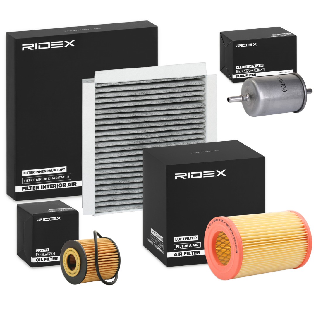 RIDEX 4055F28144 Service kit & filter set SMART CABRIO 2000 price