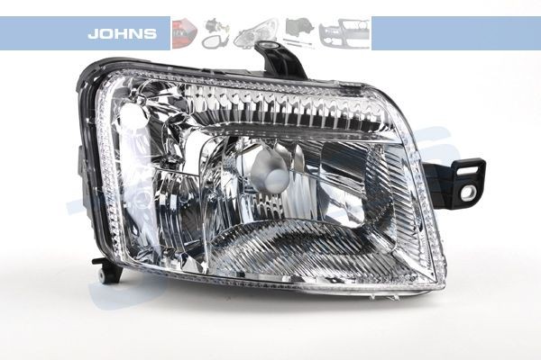 JOHNS 30 06 10-2 Headlight Right, H4, with motor for headlamp levelling