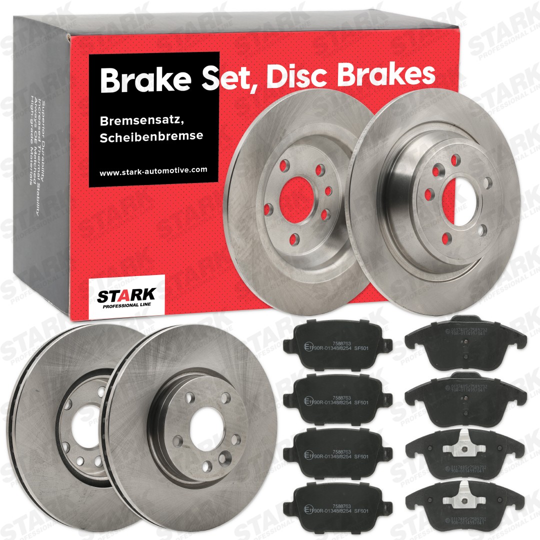 Ford MONDEO Brake discs and pads set STARK SKBK-10990506 cheap