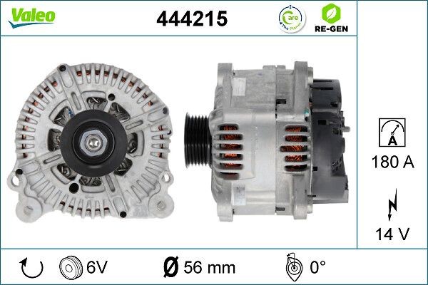 VALEO 444215 AUDI A6 2017 Generator