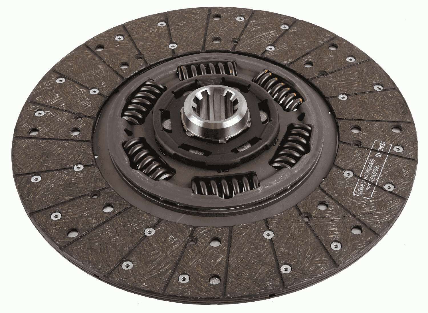 SACHS 1878 009 803 Clutch Disc 395mm, Number of Teeth: 10