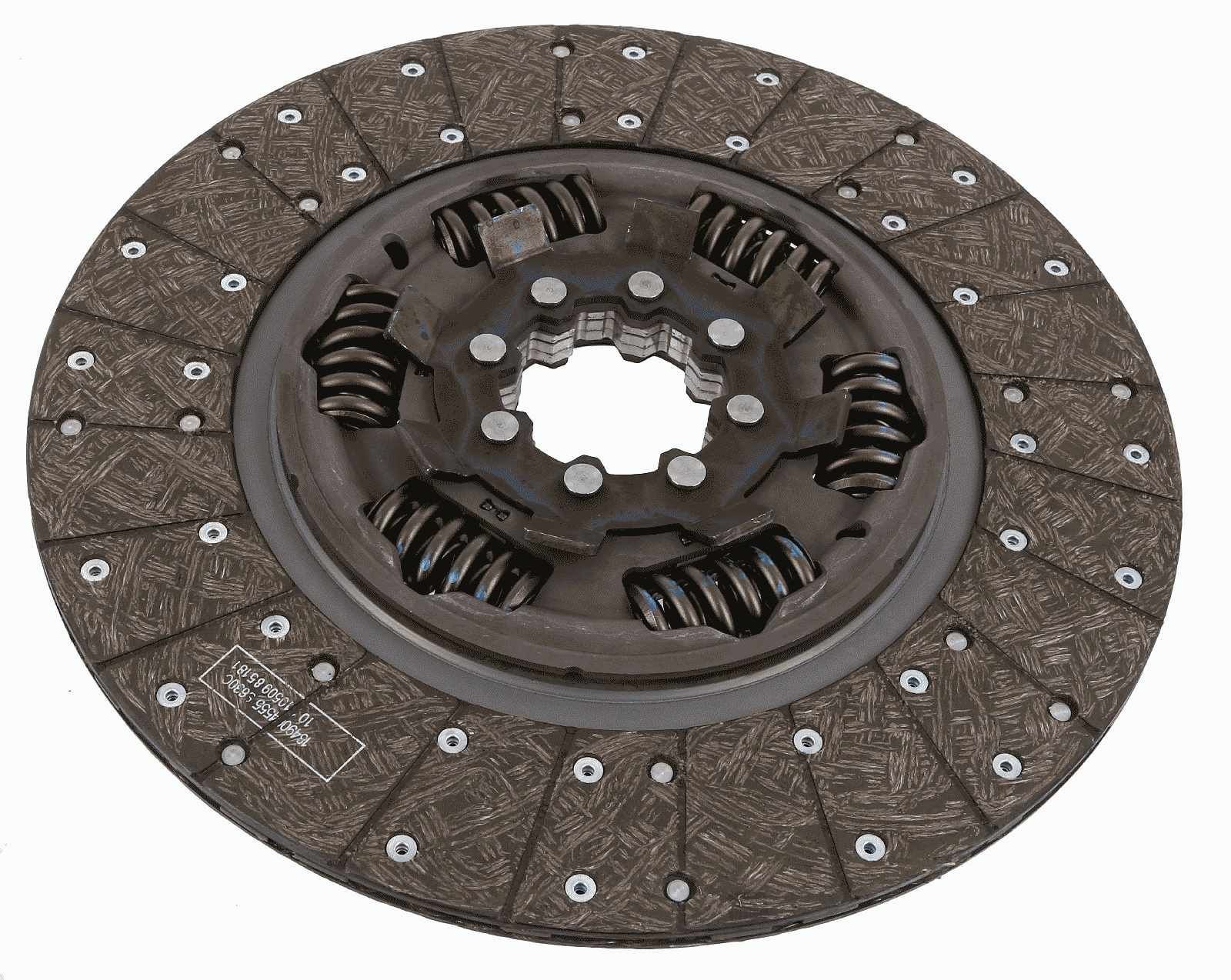 SACHS 1878 009 819 Clutch Disc 400mm, Number of Teeth: 8, transmission sided