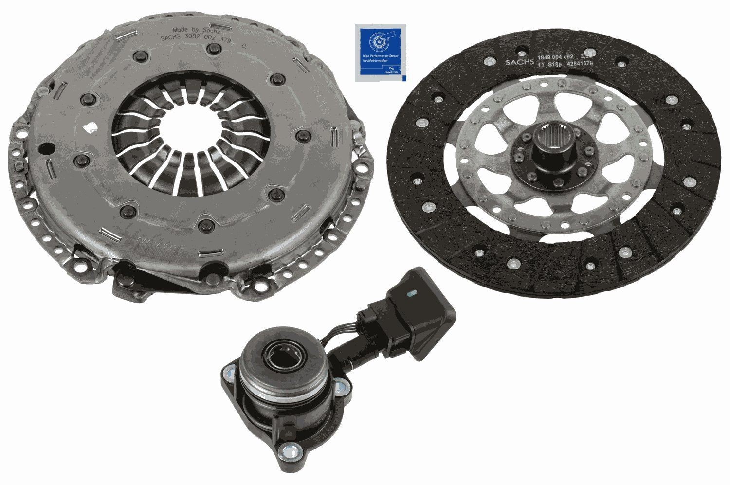 Great value for money - SACHS Clutch kit 3000 990 560