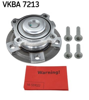 BMW 1 Series Wheel hub bearing kit 17009190 SKF VKBA 7213 online buy
