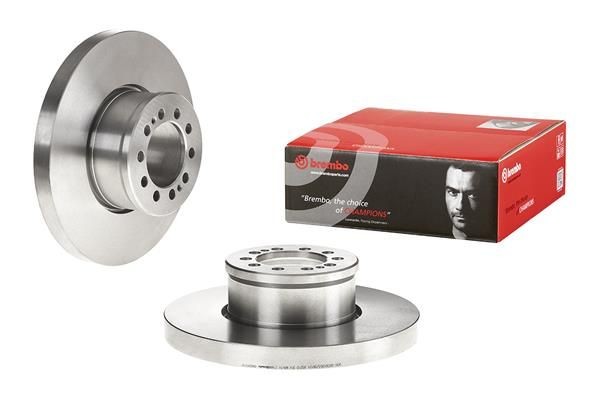 BREMBO 336x30mm, 10, solid, High-carbon Ø: 336mm, Num. of holes: 10, Brake Disc Thickness: 30mm Brake rotor 08.8240.10 buy