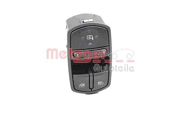 Opel CORSA Window switch METZGER 0916768 cheap