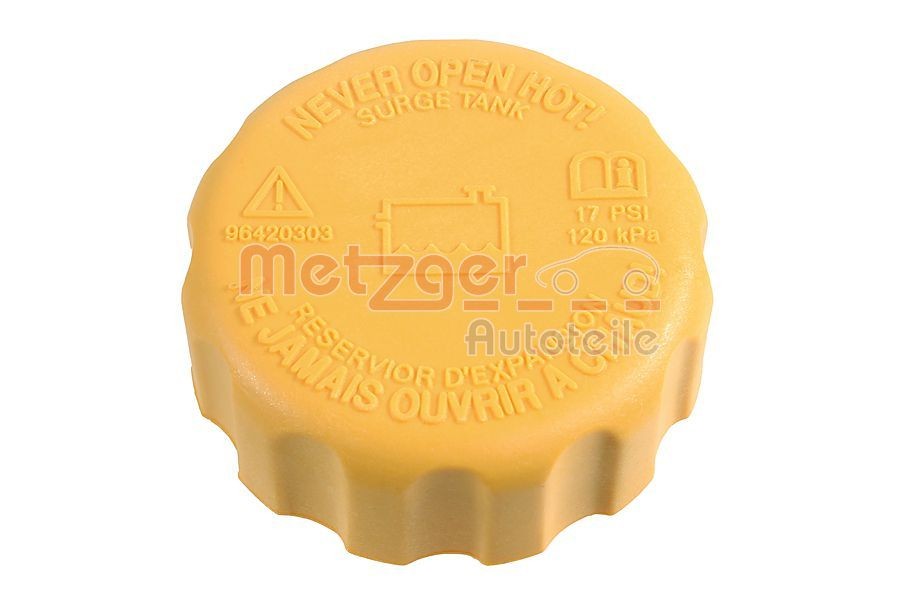Original 2141034 METZGER Coolant reservoir cap BMW