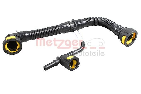 Citroën C4 Hose, cylinder head cover breather METZGER 2380130 cheap