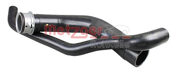 2420971 METZGER Coolant hose MERCEDES-BENZ Radiator, Lower Right, EPDM (ethylene propylene diene Monomer (M-class) rubber), with seal ring