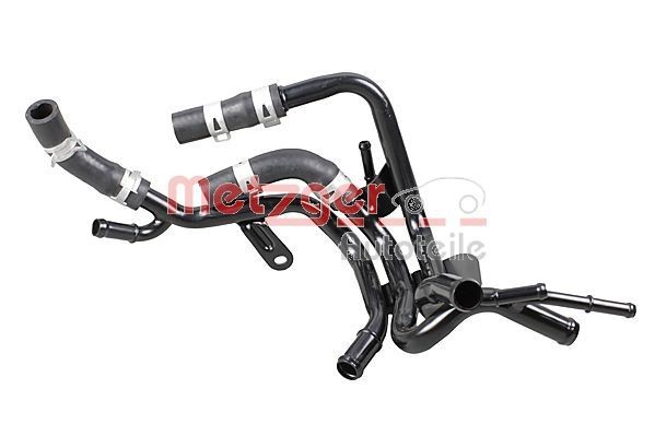 Coolant Tube METZGER 4010339 - Škoda KAMIQ Pipes and hoses spare parts order
