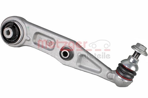 METZGER with ball joint, with rubber mount, Front Axle Right, Lower, Rear, Control Arm Control arm 58130502 buy