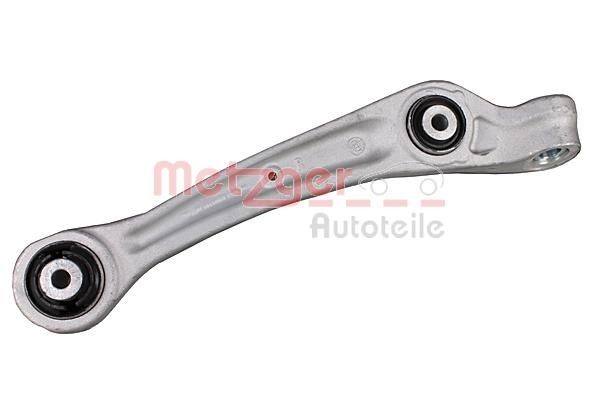 METZGER 58134502 Suspension arm without ball joint, with rubber mount, Front Axle Right, Lower, Front, Control Arm