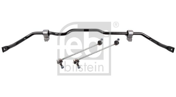 FEBI BILSTEIN Front Axle, with rubber mounts, with coupling rod Sway bar, suspension 175075 buy