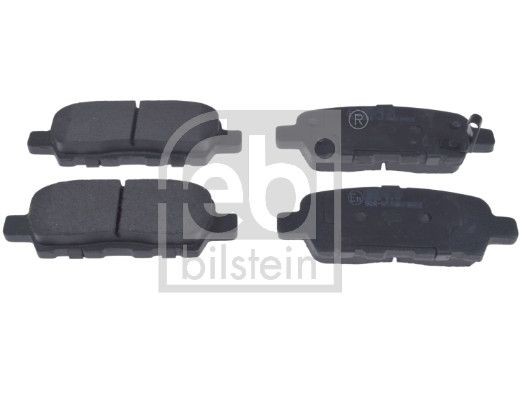 D905-7784 FEBI BILSTEIN Rear Axle, with acoustic wear warning Width: 37,8mm, Thickness 1: 14,8mm Brake pads 175210 buy