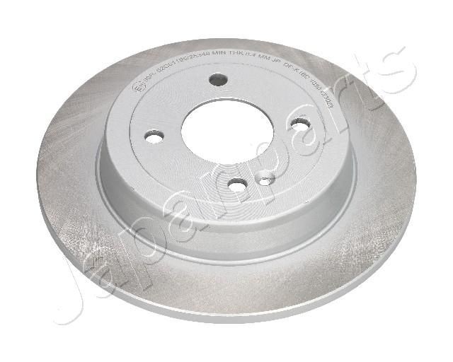 JAPANPARTS DP-K18C Brake disc Rear Axle, 262x10mm, 4x62, solid, Painted