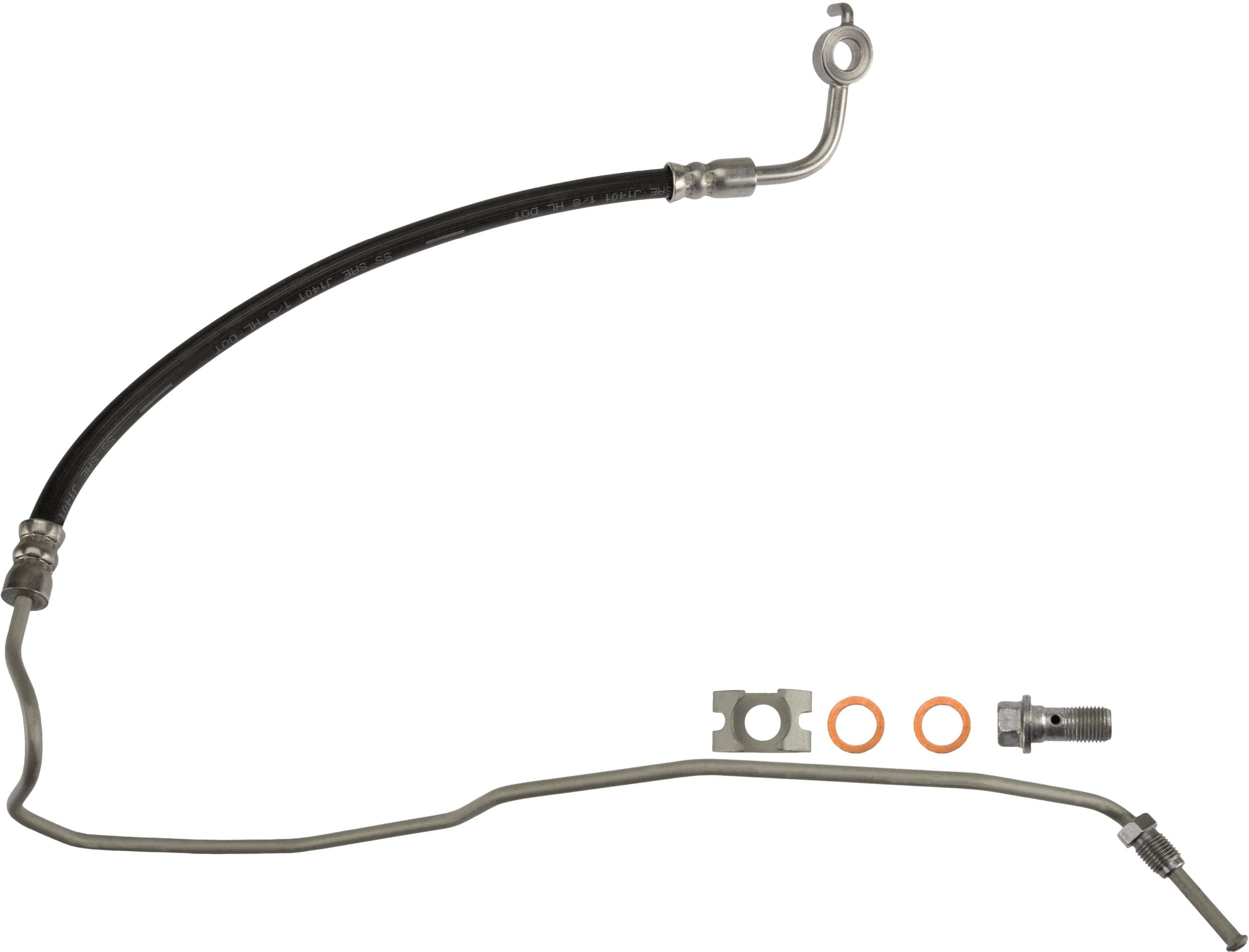 Opel MERIVA Flexible brake pipe 17018235 TRW PHD2152 online buy