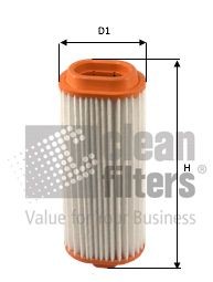 MA3489 CLEAN FILTER Air filters HYUNDAI 272mm, Filter Insert