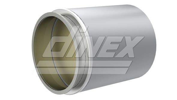 DINEX 5AI005-RX Catalytic converter Euro 6, Stainless Steel, Length: 278 mm