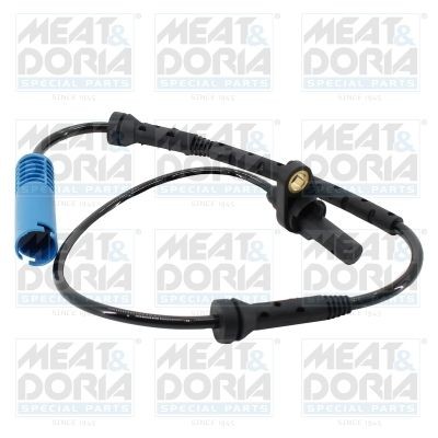 MEAT & DORIA 901196 ABS sensor Front Axle Right, Front Axle Left, 2-pin connector, 635mm, 685mm, 31mm, blue