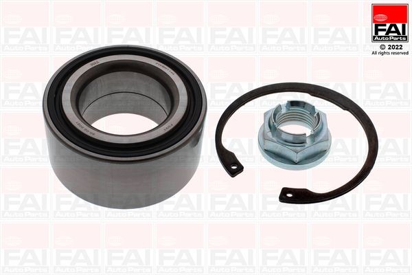 Wheel hub bearing kit FAI AutoParts with integrated ABS sensor, 86 mm - FWBK1149