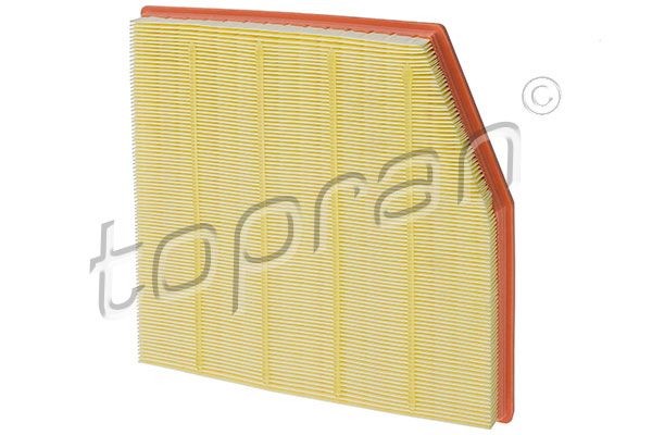 TOPRAN 620 882 Air filter 34mm, 284mm, 261mm, rectangular, Filter Insert