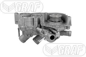 Audi A4 Water pump 17024258 GRAF PA1372 online buy