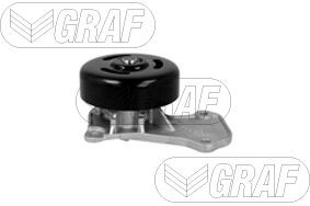 GRAF with seal, Mechanical, Metal, Water Pump Pulley Ø: 98 mm, for v-ribbed belt use Water pumps PA1401 buy