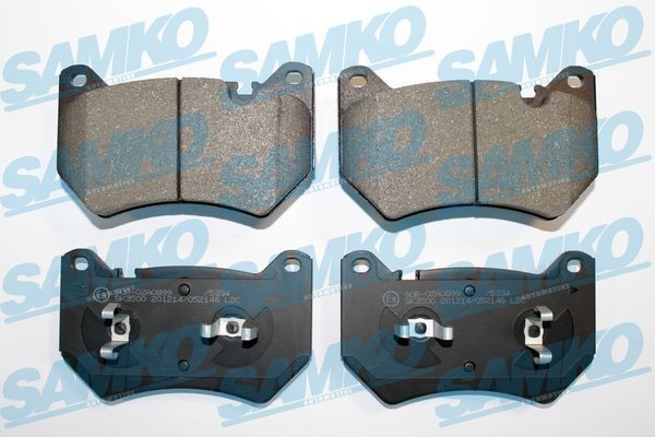 SAMKO Height: 81mm, Width: 135,6mm, Thickness: 17mm Brake pads 5SP2146 buy